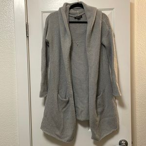 ThePerfext Collette Cozy Long Sweater in Concrete